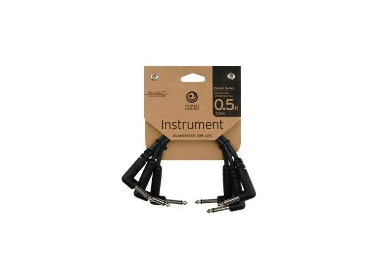 Planet Waves PW-CGTP-305 Classic 3 Pack Patch Kabel 